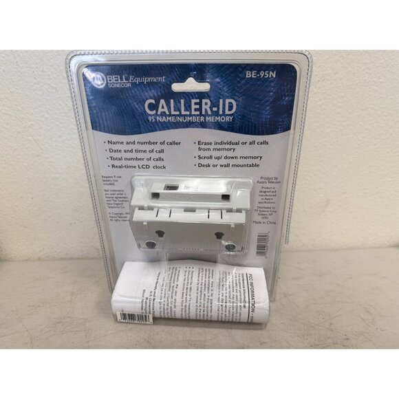 Bell Sonecor new BE-95NR vintage caller ID name number date time redial memory - Picture 6 of 8